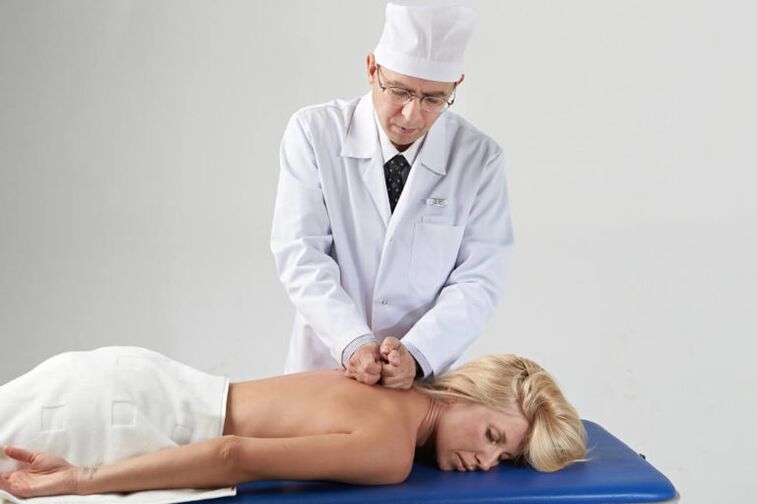 Masažas su gimdos kaklelio osteochondroze