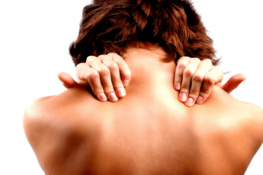 skausmas krūtinės ląstos stuburo srityje